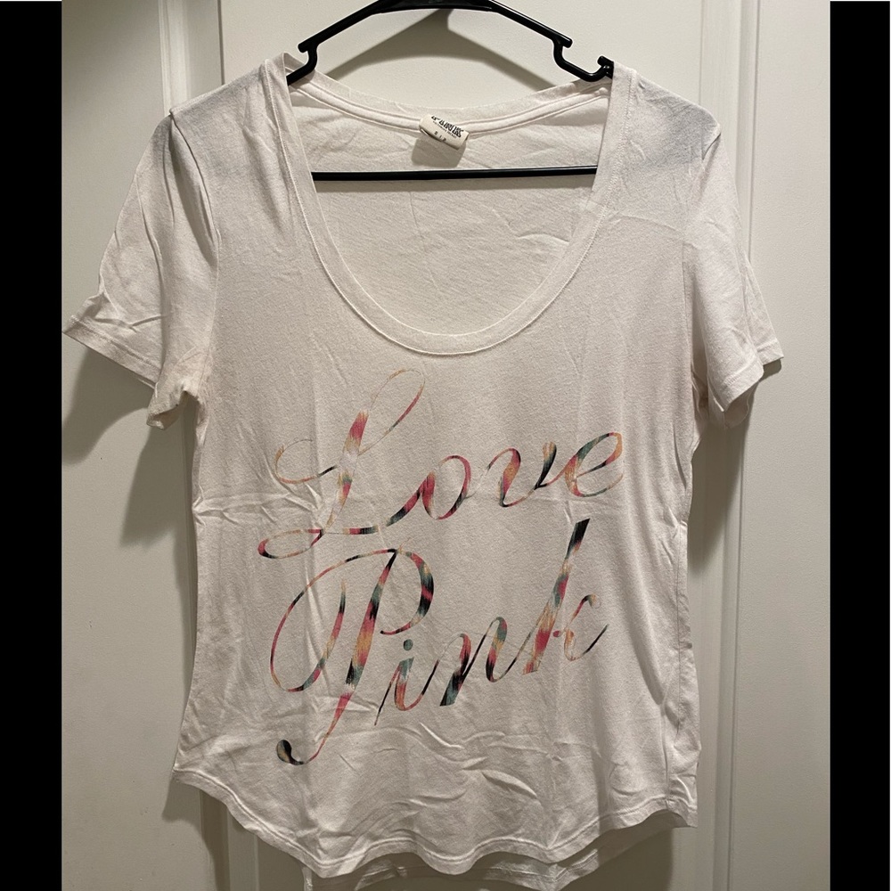 Victoria’s Secret Size S Loose Fit Cotton Tee - Picture 2 of 3